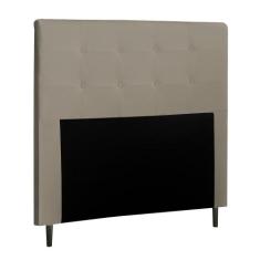 Cabeceira de Casal 140cm Luna I02 Corano Bege - Mpozenato, Bege, 5 Kg