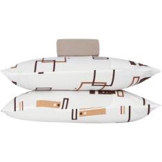 Jogo de Cama Casal Quality 3 Peças Algodão Conforto Macio, Marrom Clar