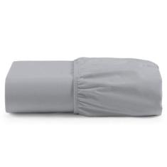 Lençol Unique Avulso De Baixo Queen Com Elástico Micro Percal 400 Fios