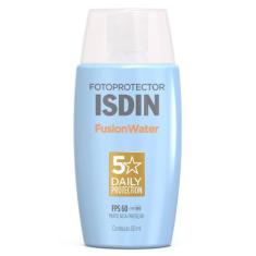 Protetor Solar Isdin Fusion Water 5 Stars Oil Control FPS 60 50ml, 50m