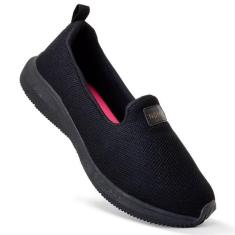 Tênis Sapatilha Slip On  Soft Leve Confortável Calce Fácil Mocassin - 