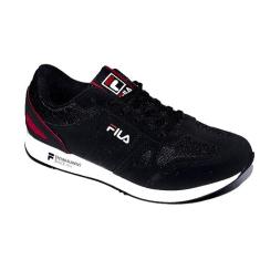 Tênis Fila Classic Runner SL, Masculino Preto/Branco/Vermelho 43