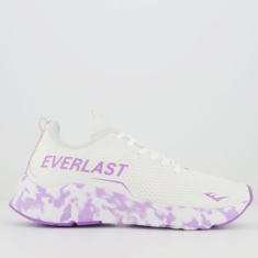 Tênis Everlast Cave Runner Feminino Branco e Lilás