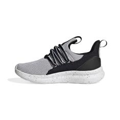 adidas Tênis infantil Lite Racer Adapt 7.0, Branco/Preto/Preto, 16