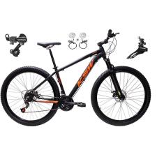 Bicicleta Aro 29 Ksw Xlt Alumínio 24v Câmbios Shimano Tz Freios a Disco Hidráulicos Garfo Suspensão-Unissex