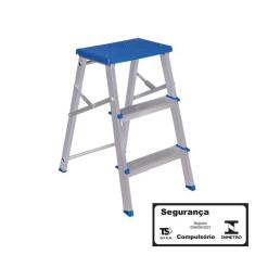Escada Banqueta Alumínio - MOR