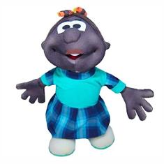 Fantoche De Corpo Inteiro - Espuma - Mãe Afro-Brasileiro - 100% Artesanal - Multicolorido