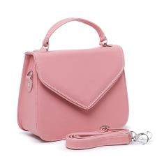 Bolsa Pequena Mulher Elegante Alça de Mão e Transversal Com Imã Tendencia Moda Casual