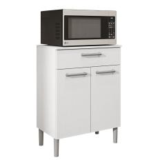 Balcão de Cozinha para Microondas  Valência Branco