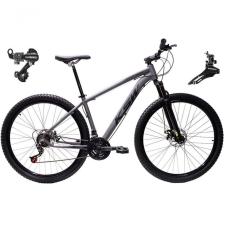 Bicicleta Aro 29 Ksw Xlt Alumínio 24v Câmbios Shimano Garfo Suspensão - Grafite Tam.17