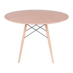Mesa Eames Eiffel Redonda 110cm - Freijó