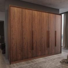 Guarda-Roupa Casal Rivoli 100%MDF 6 Portas 6 Gav Bom Pastor