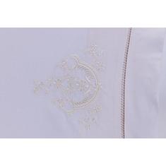 Jogo De Lençol Cama Viúva 100% Algodão 200 Fios 3 Pçs Palha - Thais En