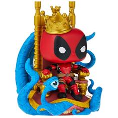 Funko Pop 724 King Deadpool Special Edition Marvel, Multicolor