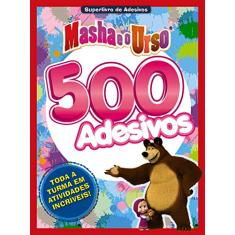 Masha e o Urso - Superlivro de adesivos: Toda a turma em atividades incréveis!