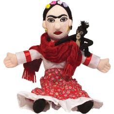 A Filosofa Filosofal Desempregada Frida Kahlo Little Thinker - 11" Pelúcia Boneca