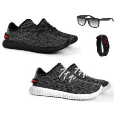 Kit - 2 Pares Tênis Easy + Digital Finin + Óculos-Masculino