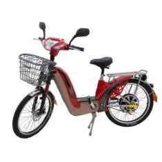 Bicicleta Eletrica Vermelha  Eco 350W - Sousa Bike