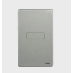 Agl interruptor inteligente touch wifi 1 tecla cinza