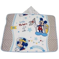 Kit 2 Toalha De Banho Bebe Com Forro De Fralda Mickey/minnie - Dugu, M