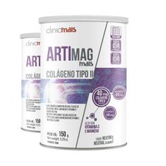Kit 2 ARTIMAG Mais ClinicMais Colágeno Tipo 2 150g Neutro - Chá Mais