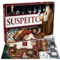 Jogo Suspeito Tabuleiro Pais & Filhos