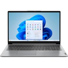Lenovo Ideapad 1 15Alc7 2023 Laptop Empresarial 15,6" Fhd Ips Tela Sensível Ao Toque 8-Core Amd Ryzen 7 5700U 16Gb Ddr4 512Gb Ssd Amd Radeon Graphics Wi-Fi 6 Win11 Home Com Ont 32Gb Usb