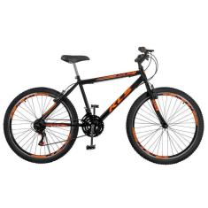 Bicicleta Aro 26 Kls Sport Gold Freio V-Brake Mtb 21 Marchas-Masculino