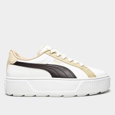 Tênis Couro Puma Karmen L BDP Feminino-Feminino