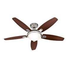 Ventilador de Teto Residencial Contempo Níquel Escovado Hunter Fan Oficial 220v