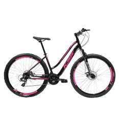 Bicicleta Feminina Rebaixada Aro 29 KSW 21 Marcha Freio Disco