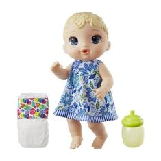 Boneca Baby Alive Hora Do Xixi E0385 Hasbro Loira