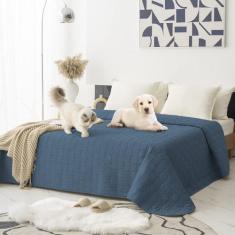 Capa de cama para cães e cobertor para animais de estimação impermeáve