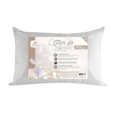 Travesseiro Flor De Algodão Fibra Lavável Fibrasca 50X70