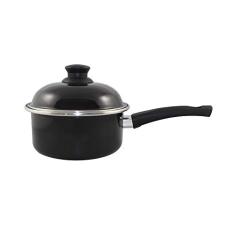 Panela 18 Esmaltada Preta - 1300 ml - Ewel