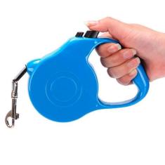 Guia Retrátil Fita 5 Metros Para Pets Cachorro Até 5 Kg - Desert Ecom