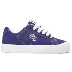 Tênis Qix Unissex Camurça Chorão Park | Roxo Branco