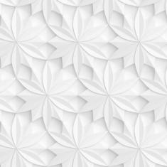 Papel De Parede 3D Folha Geometrica Adesivo Decorativo Sala