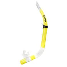 Respirador Snorkel de Mergulho Cetus River Fun - Amarelo/Transparente