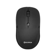 Mouse Sem Fio Ergonômico Wireless 2.4g Ms-37w 1600 Dpi Preto
