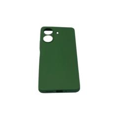 Capa Xiaomi Redmi 13c Veludo Verde + Película 3D - Dsitrbuidora Brita