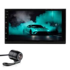 Central Multimídia Universal Tela QLED de 7" Polegadas Quad Core 2GB R