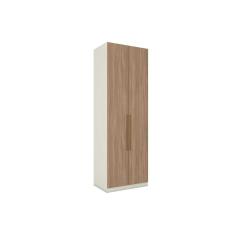 Modulado de Quarto Guarda Roupa c/ 2 Portas e 3 Gavetas MC03 Seletto Areia/Jequitibá - Henn
