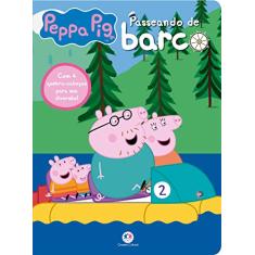 Peppa Pig Passeando de Barco: Com 4 Quebra-Cabeças para Sua Diversão!
