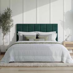 Cabeceira Casal Estofada Uvaia CabeCasa MadeiraMadeira Verde
