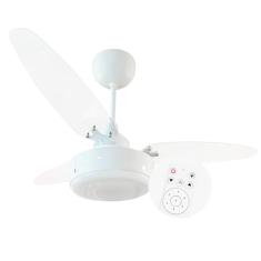 Ventilador Teto Silent Cristal Bivolt Inverter Led com Controle Remoto