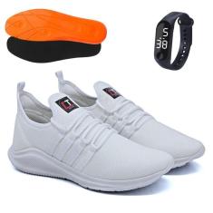 Tênis Feminino Caminhada Academia Com Palmilha Gel + Relógio-Feminino
