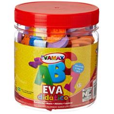 Brinquedo Pedagogico Eva Pq Numeros, 5mm, 5x3cm, 105 Peças