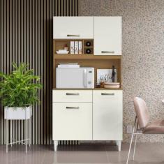 Cozinha Compacta 4 Portas 1 Gaveta Roma Aramóveis