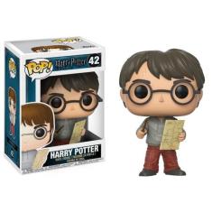 Boneco Funko Pop Harry Potter com Mapa do Maroto